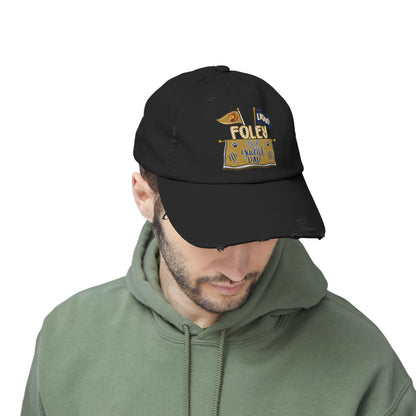 Lions Color Guard Dad Distressed Cap
