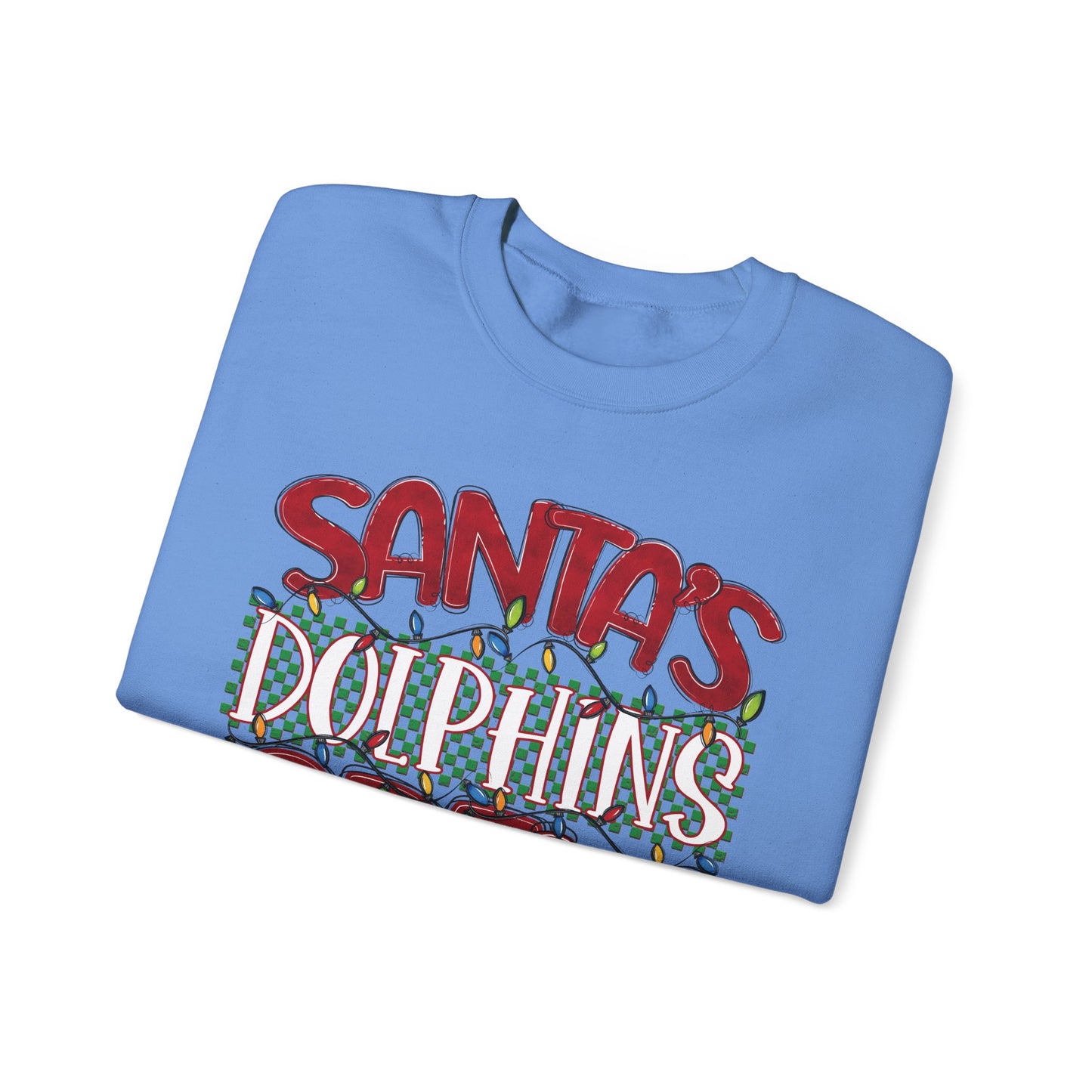 Santa's Dolphins Crew - Gildan