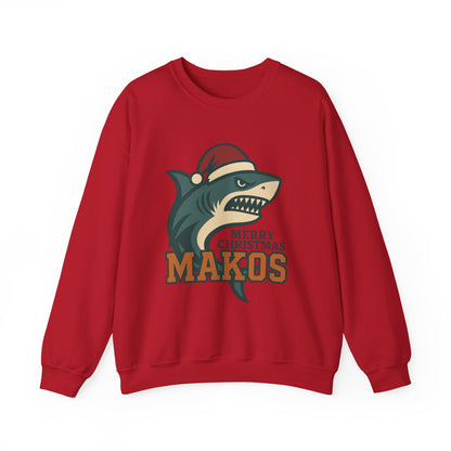 Merry Christmas Makos Sweatshirt — Gildan