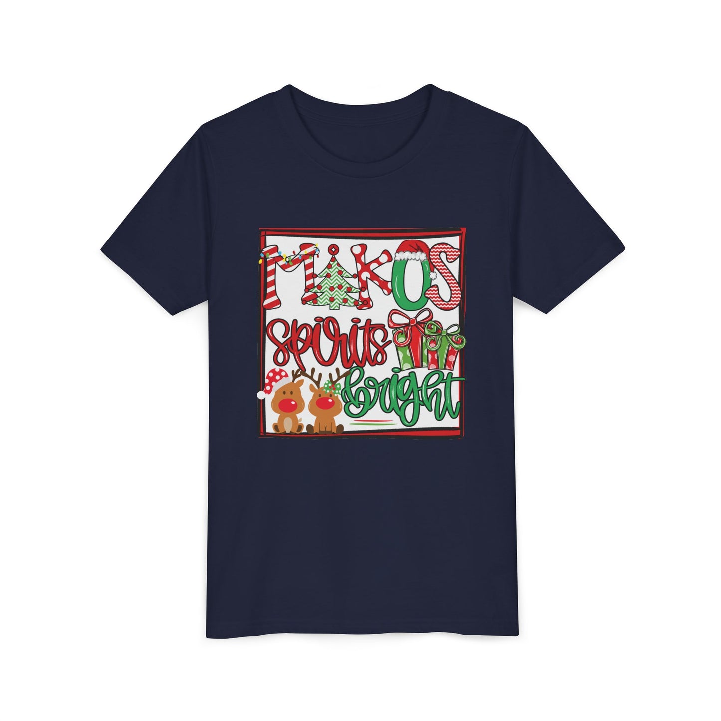 Makos Spirits Bright - Bella Canvas