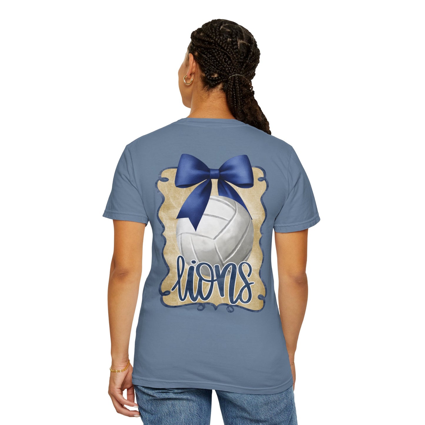 Foley Lions Coquette Volleyball 2 Sided - Comfort Colors