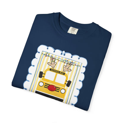 Christmas Bus Driver Tee - Comfort Colors