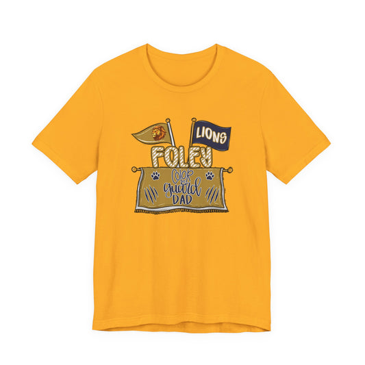 Adult Lions Color Guard Mom Tee - Bella Canvas