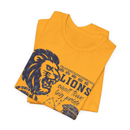 Lion Small Town Big Pride Tee - Bella Canvas