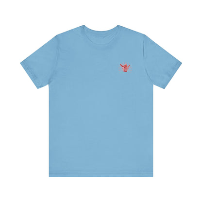 Adult Christmas Surfing Tee - Bella Canvas