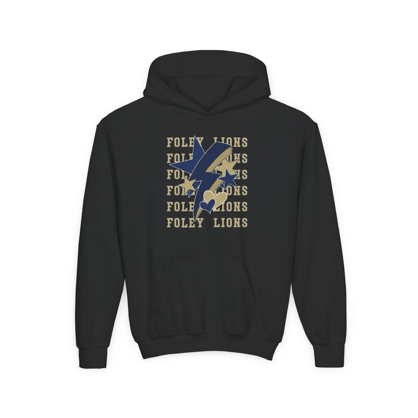 Youth Lions Lightning Stars & Hearts Hoodie
