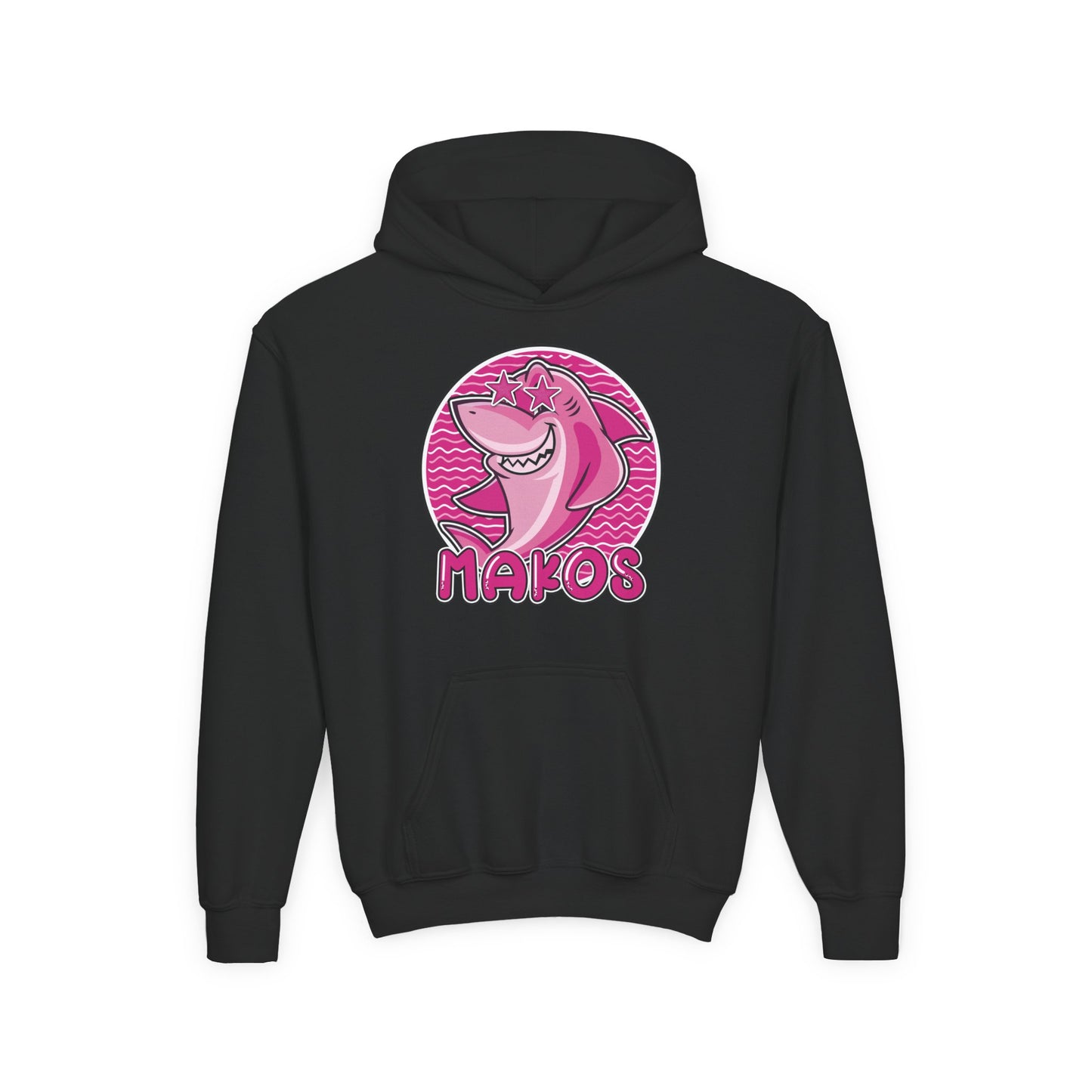 Youth Preppy Shark Hoodie