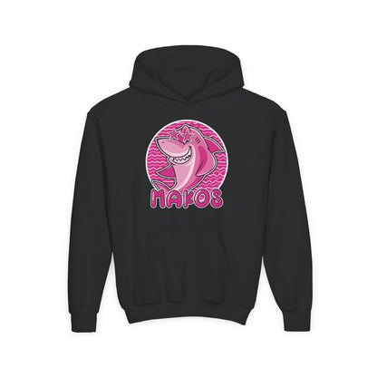 Youth Preppy Shark Hoodie