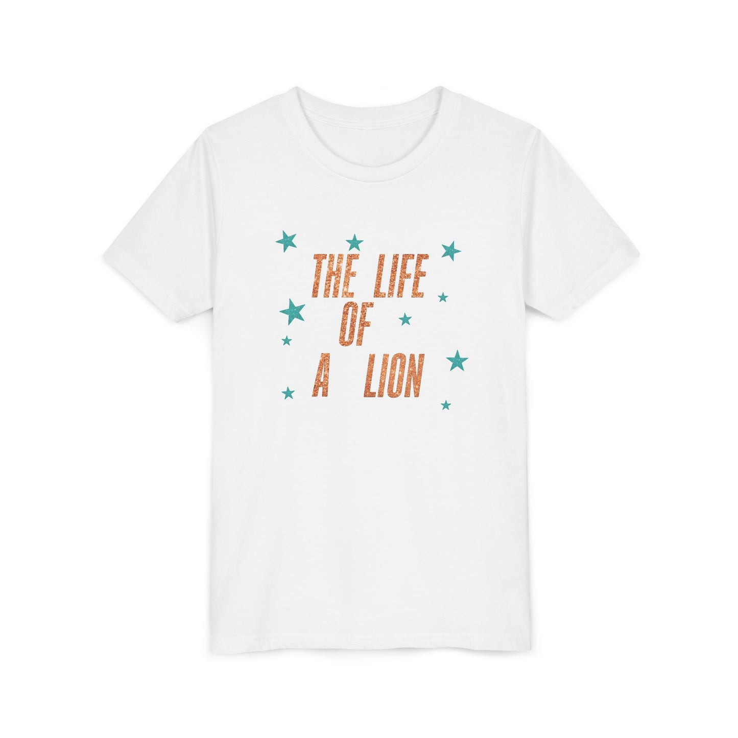 Life of a Lion Faux Glitter - Bella Canvas