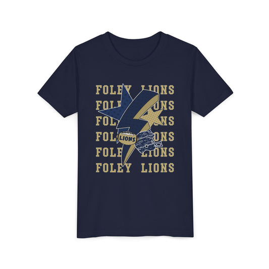 Youth Lions Football Lightning