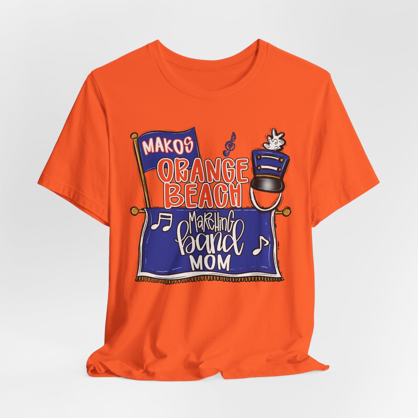 Adult Makos Marching Band Mom - Bella Canvas