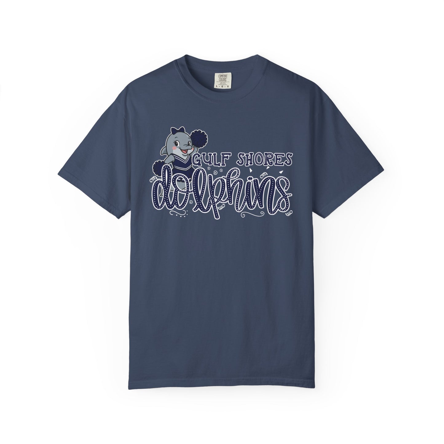 Dolphin Dots on Comfort Colors
