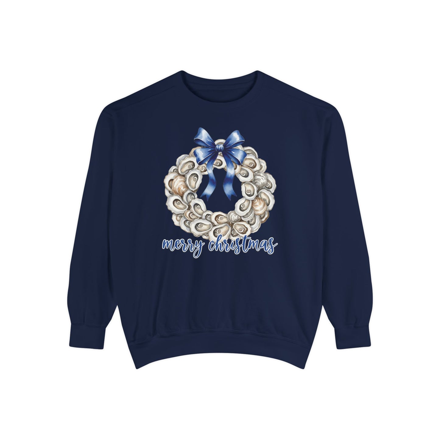 Coastal Oyster Wreath - Comfort Colors