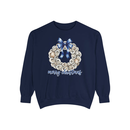 Coastal Oyster Wreath - Comfort Colors