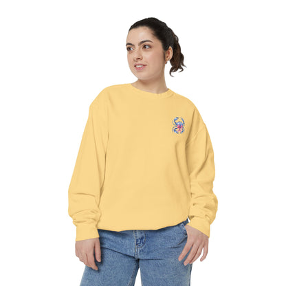 Adult Ono Island Preppy Crab Sweatshirt - Comfort Colors