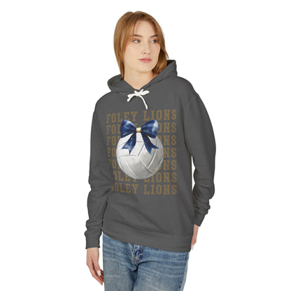 Foley Lions Volleyball Coquette Hoodie