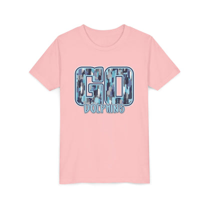 Youth GO DOLPHINS - Bella Canvas