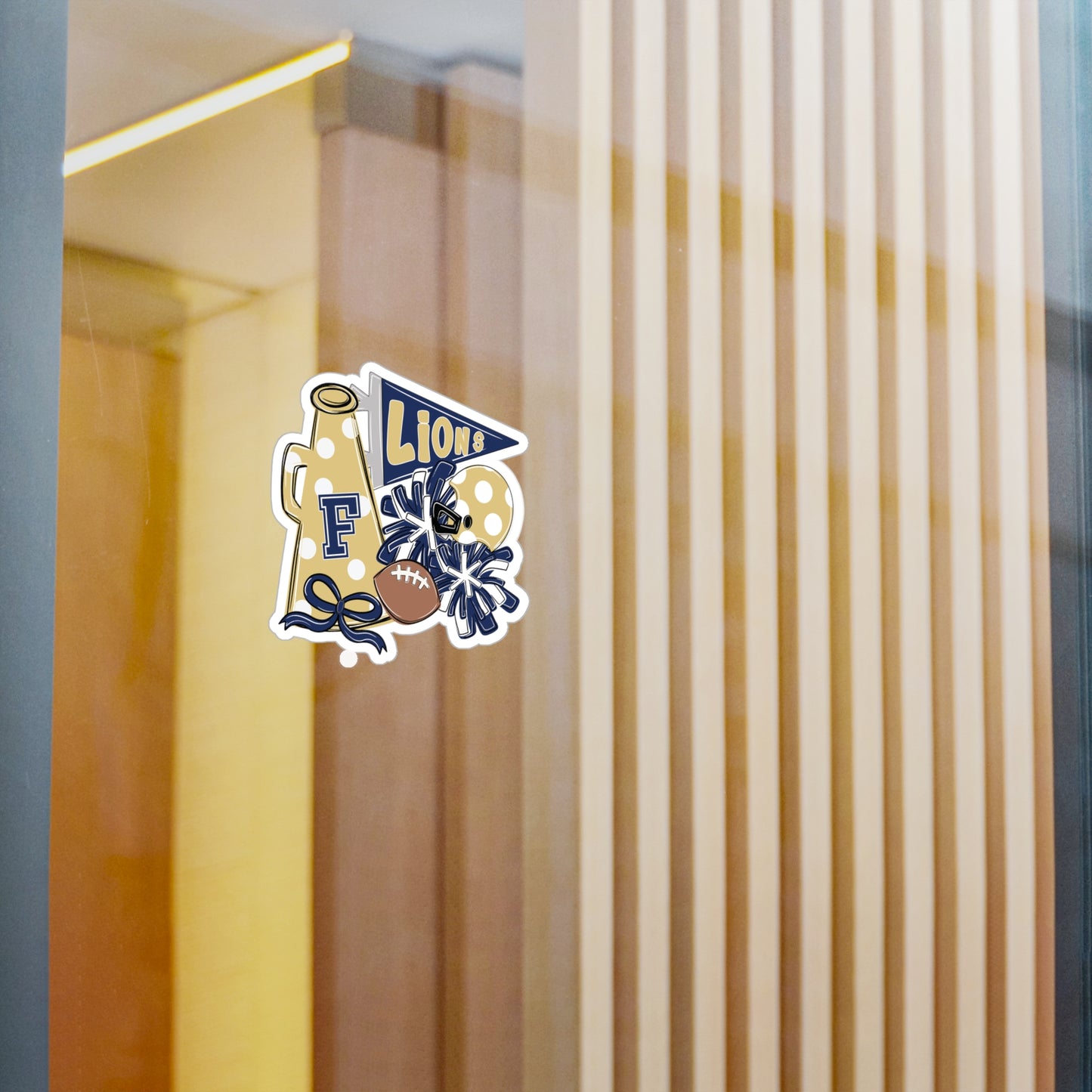 Lions Mega Team Spirit Stickers