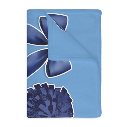 Dolphin Coquette 2 Sided Blanket