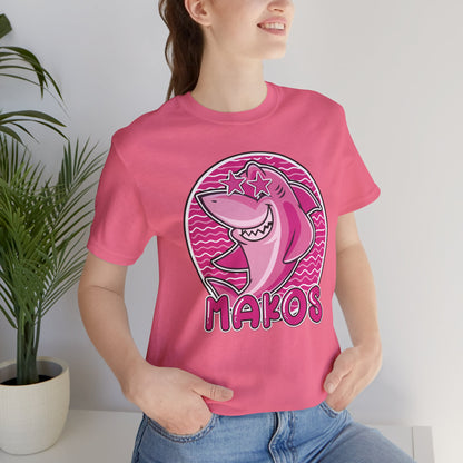 Adult Preppy Makos Tee - Bella Canvas