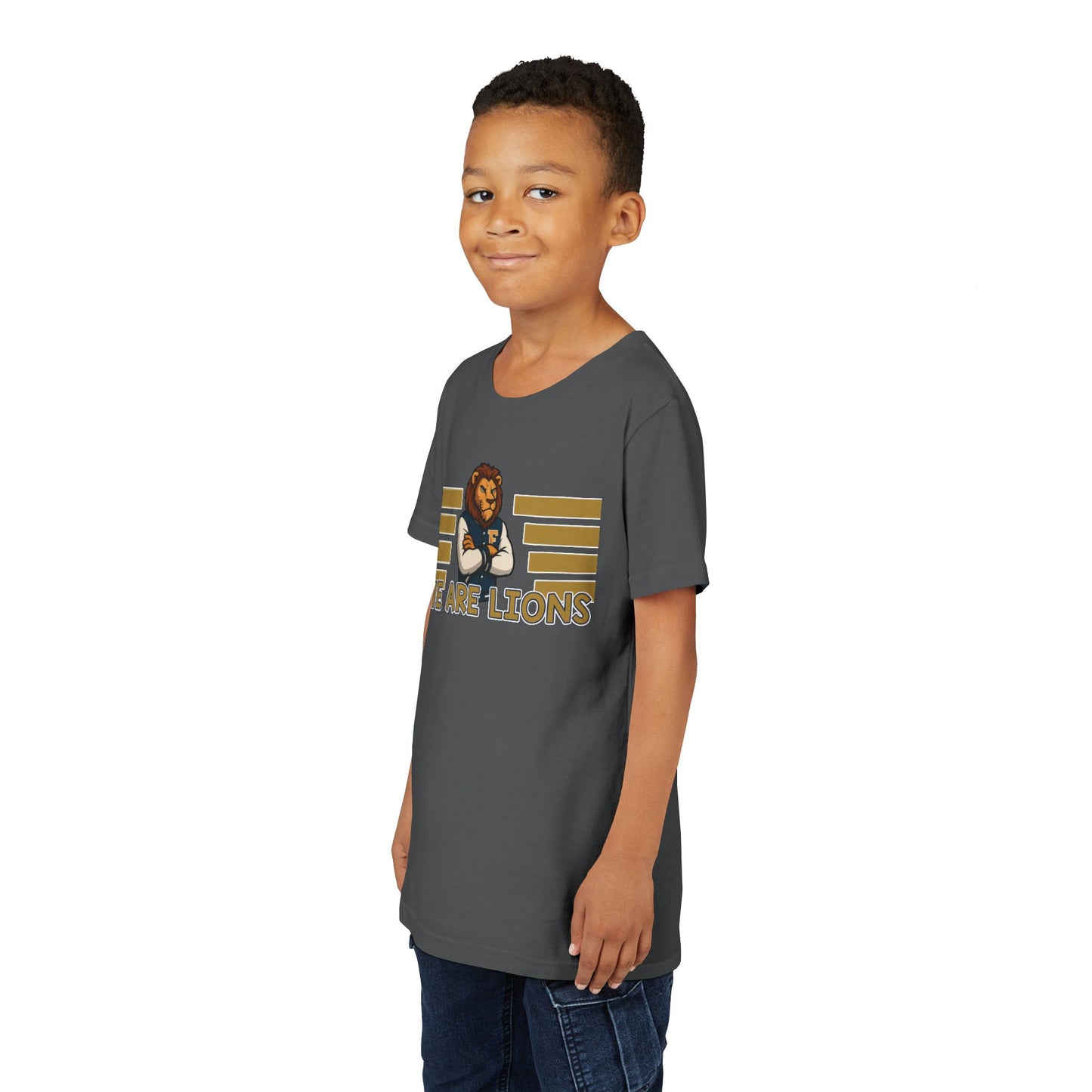 Youth We are Lions T-Shirt - Bella Canvas