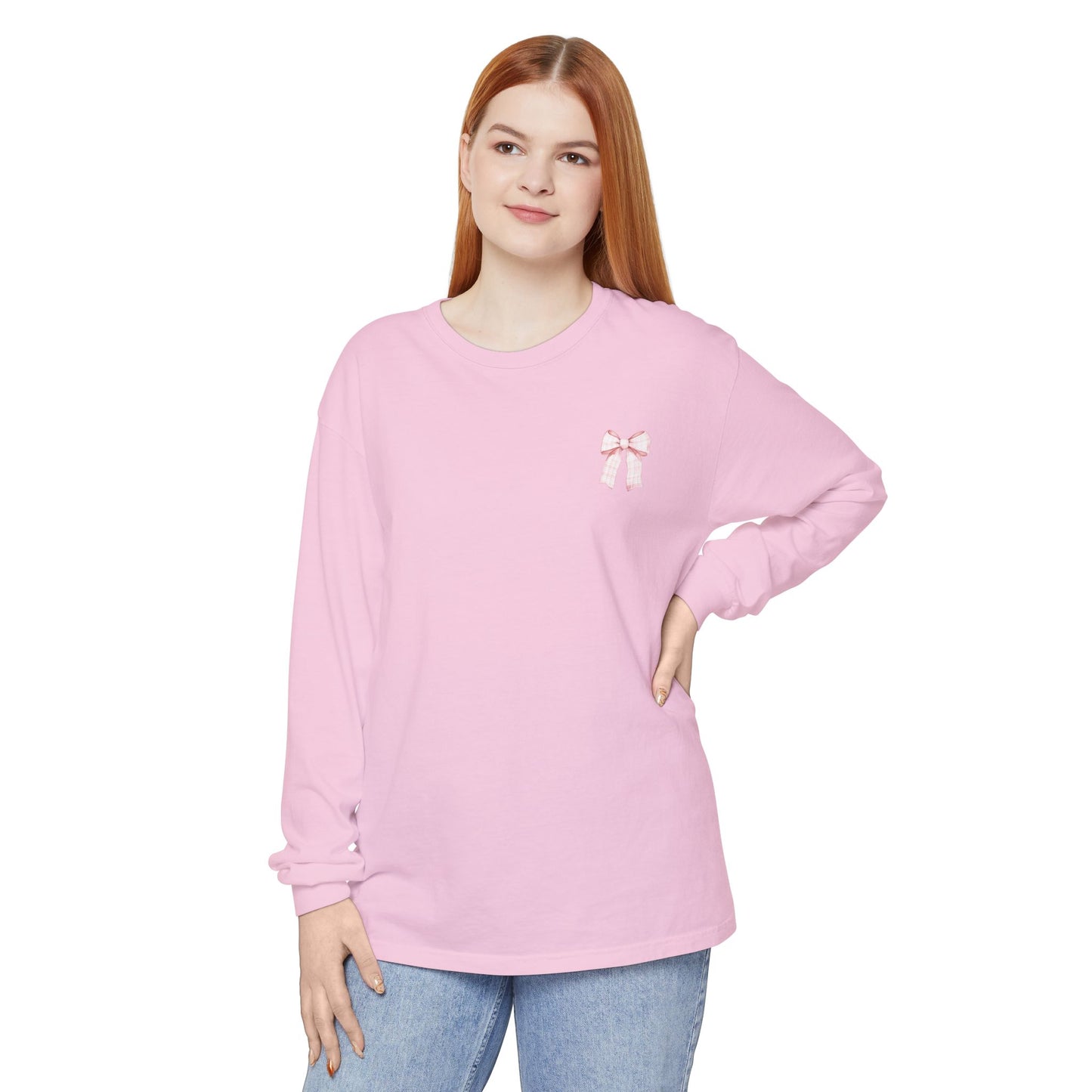 Holly Jolly Long Sleeve Tee - Comfort Colors