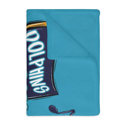 GS Marching Band 2 Sided Cozy Microfiber Blanket