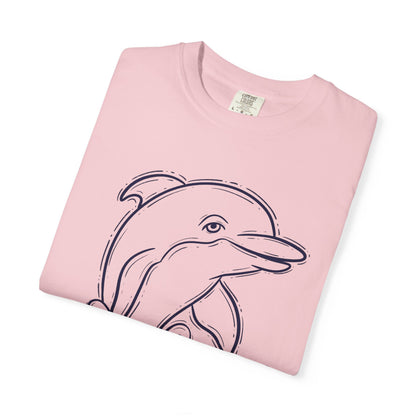 Adult Dolphins Sketch - Comfort Colors