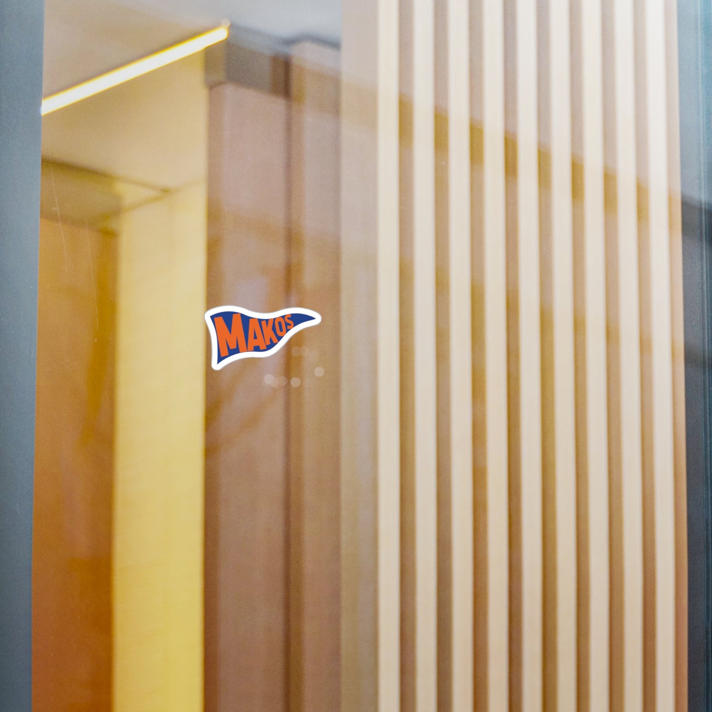 Makos Pennant Vinyl Decals
