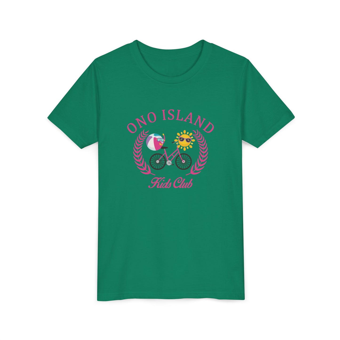 Ono Island Kids Club Pink Tee - Bella Canvas