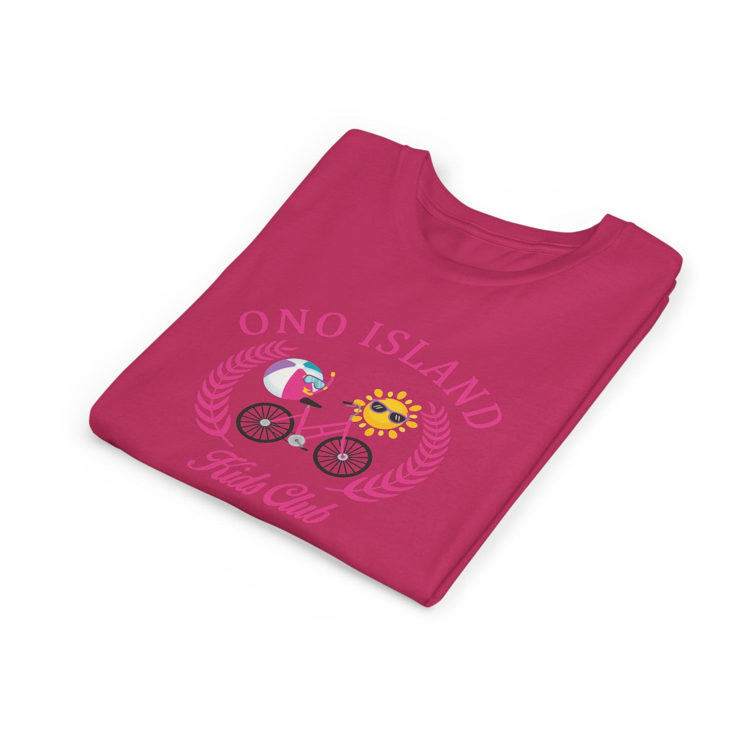 Ono Island Kids Club Pink Tee - Bella Canvas