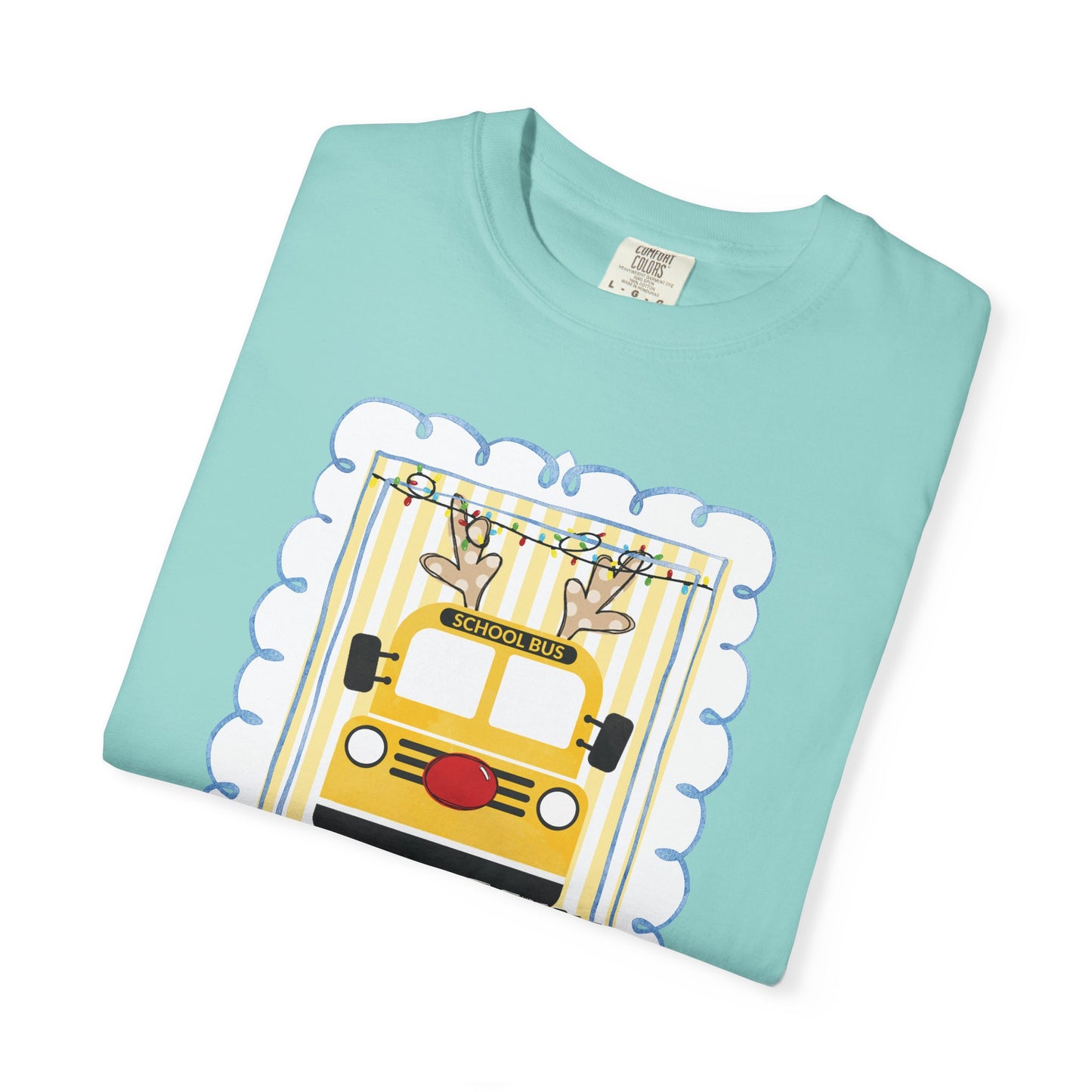 Christmas Bus Driver Tee - Comfort Colors
