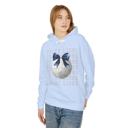 Foley Lions Volleyball Coquette Hoodie