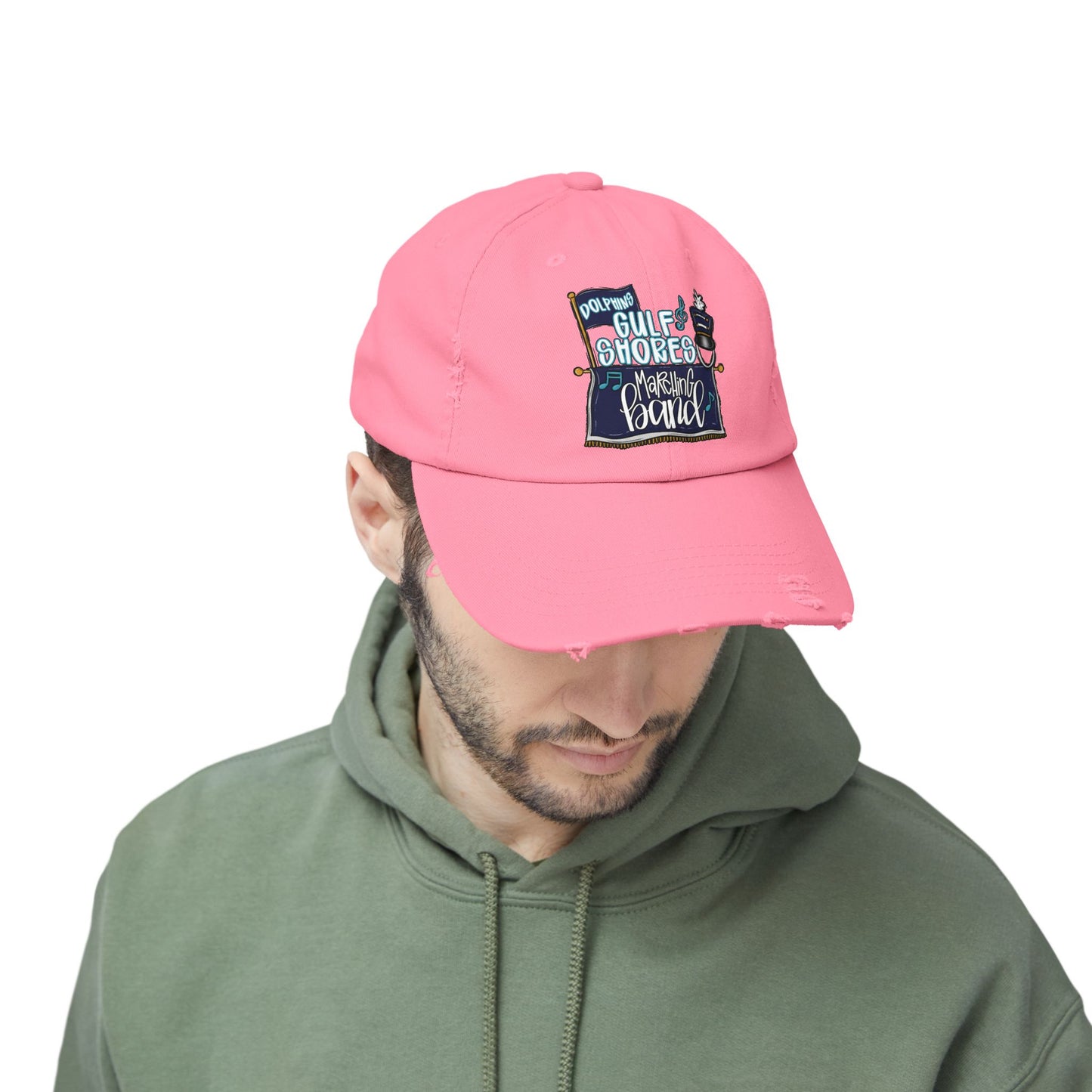 GS Marching Band Distressed Cap