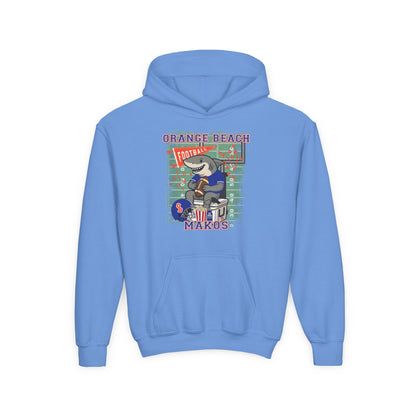 Youth Makos Tailgate Time Hoodie - Gildan