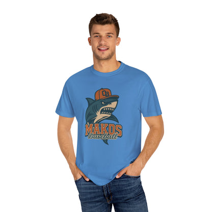 Adult Makos Baseball T-shirt - Comfort Colors