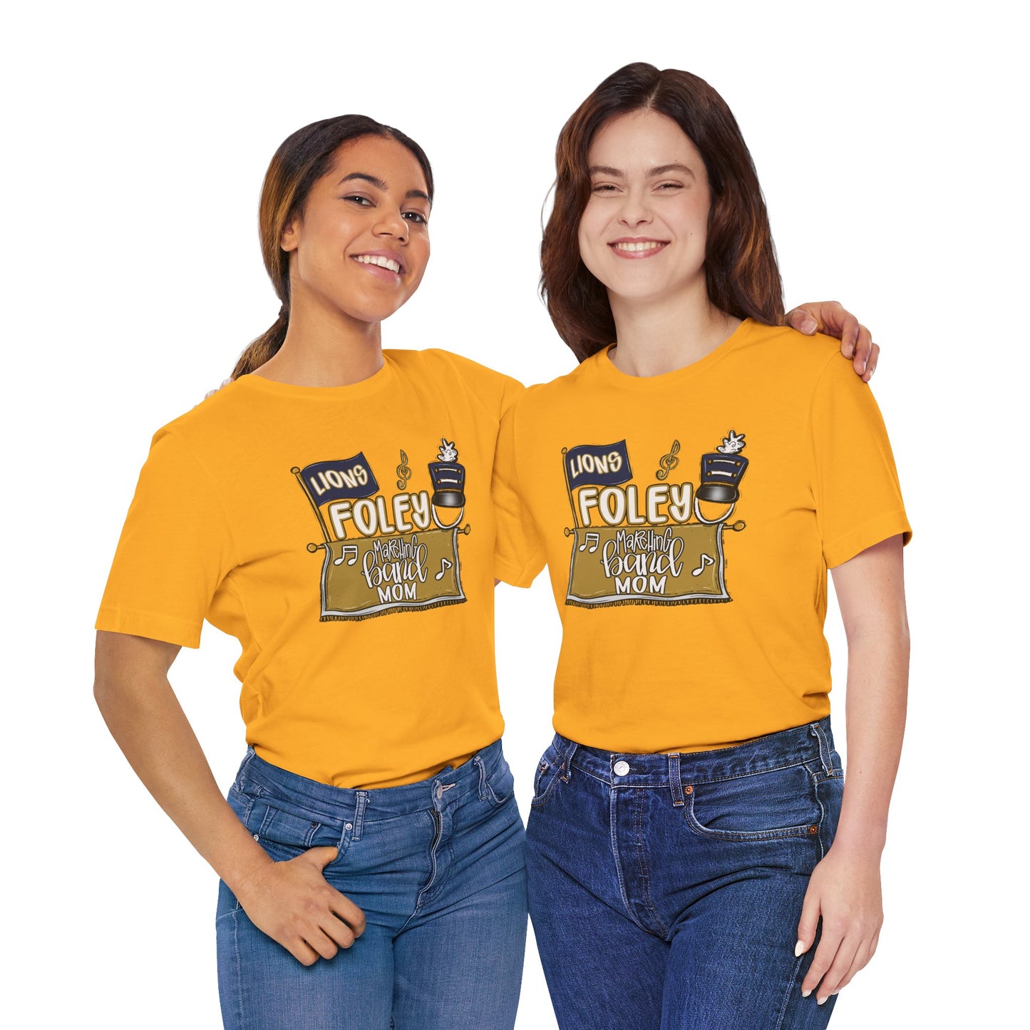 Adult Foley Lion Mom Tee - Bella Canvas