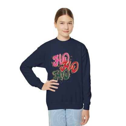 Youth HO HO HO Sweatshirt Gildan