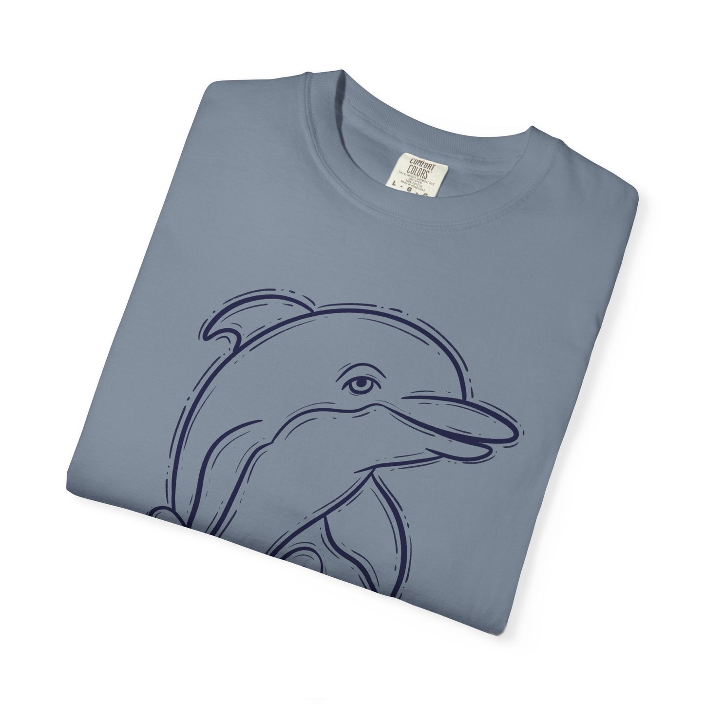 Adult Dolphins Sketch - Comfort Colors