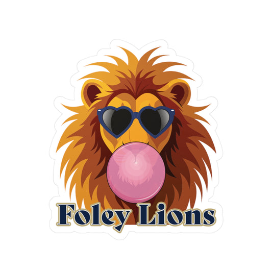 Fun Lion Bubblegum Kiss-Cut Vinyl Decals