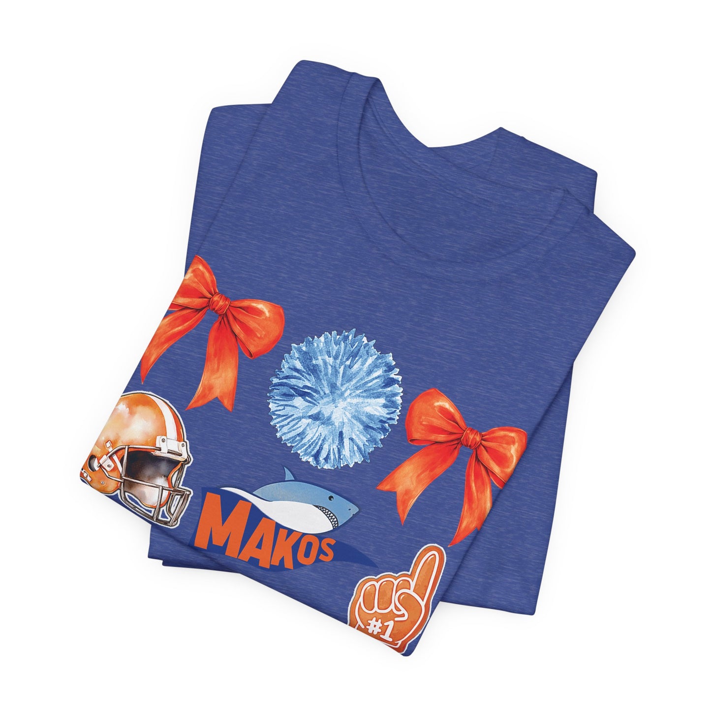Adult Makos Coquette Football Tee