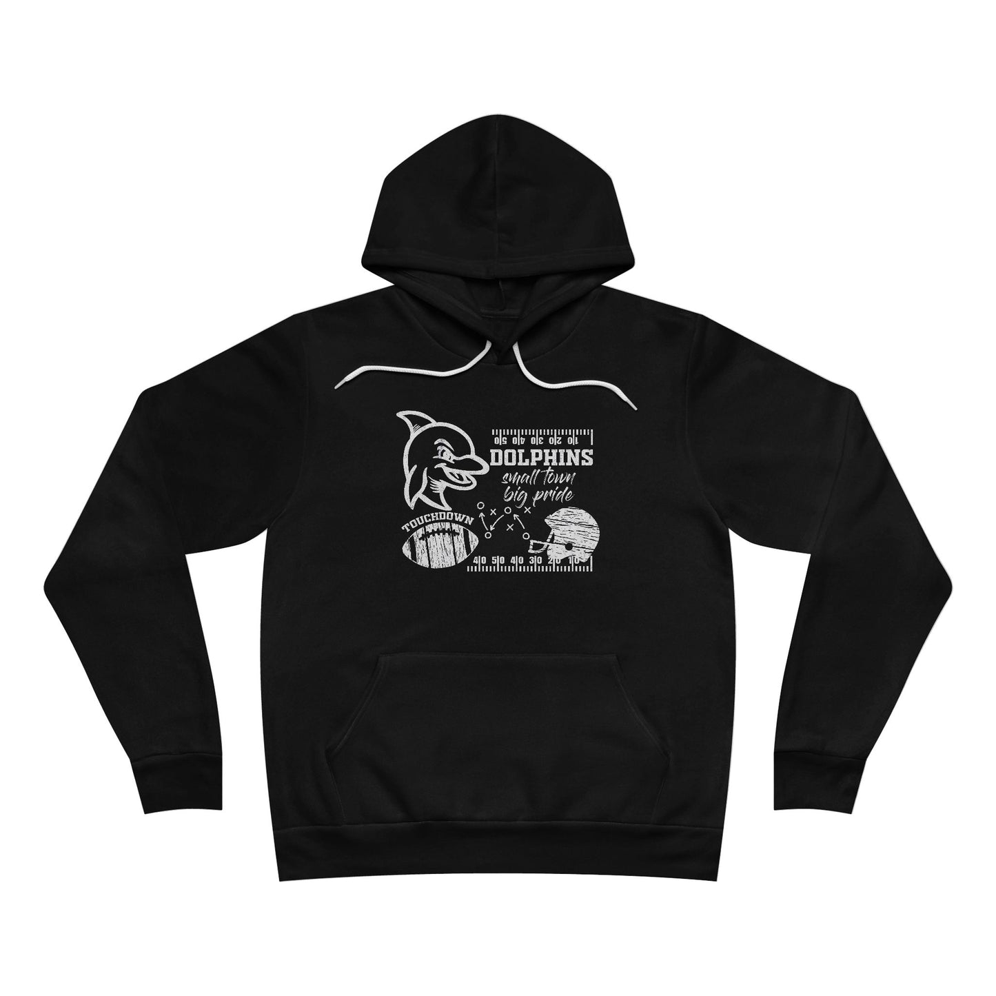 Adult Dolphin Hoodie | Bella Canvas