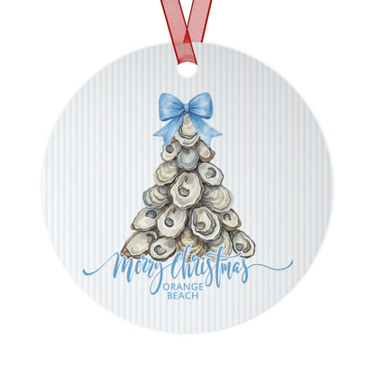 Orange Beach Coastal Oyster Christmas Tree