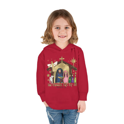 "The Greatest Gift of All" Toddler Hoodie