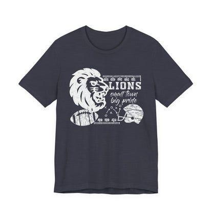 Lion Small Town Big Pride Tee - Bella Canvas