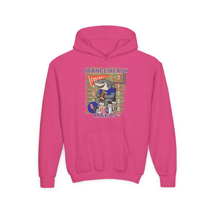 Youth Makos Tailgate Time Hoodie - Gildan