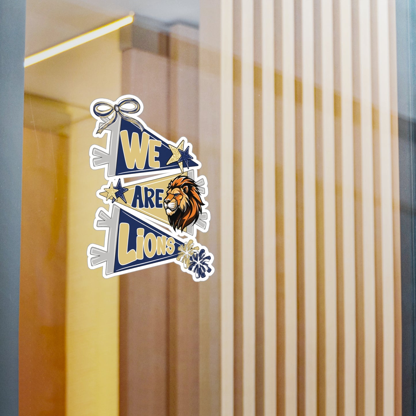 We Are Lions Vinyl Decals