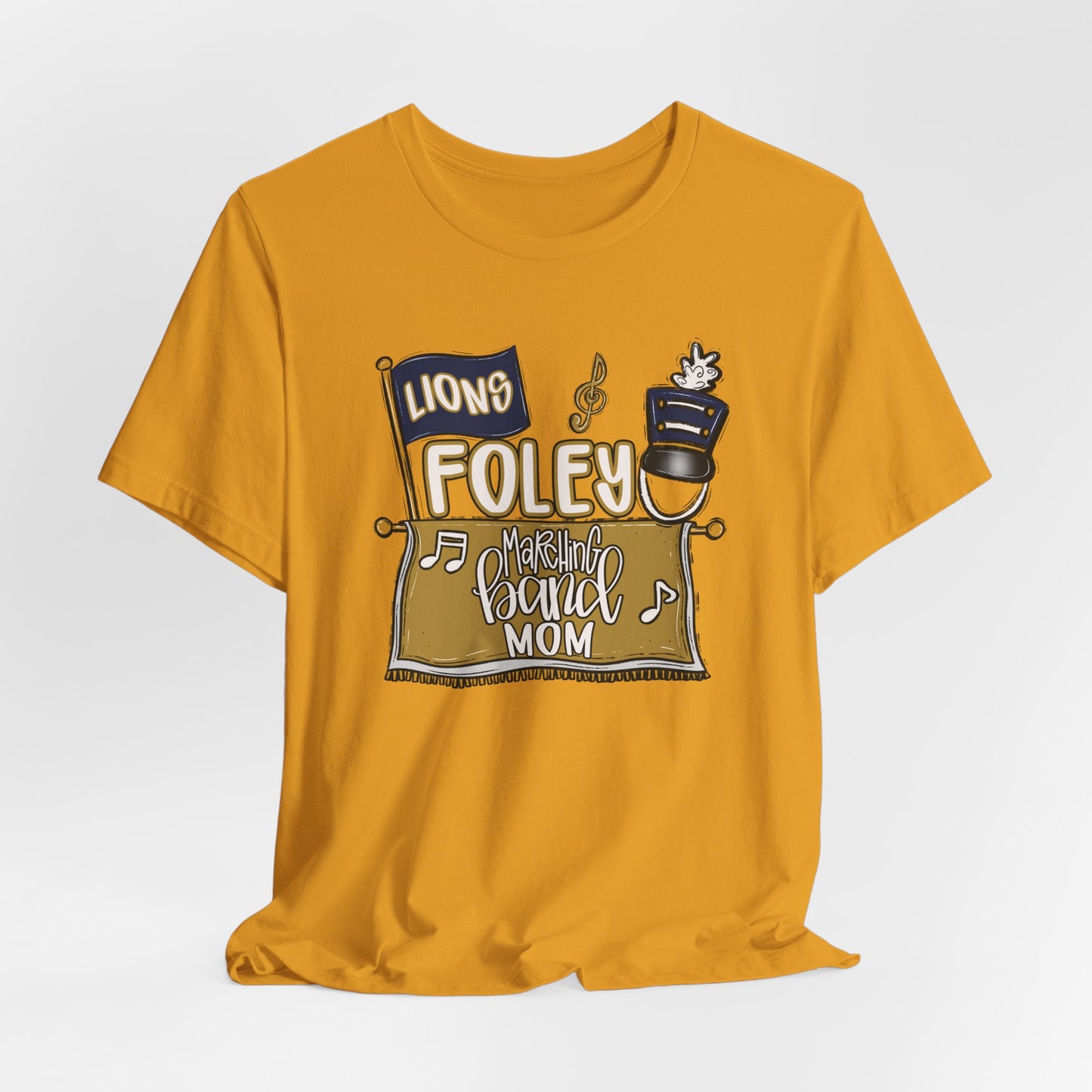 Adult Foley Lion Mom Tee - Bella Canvas
