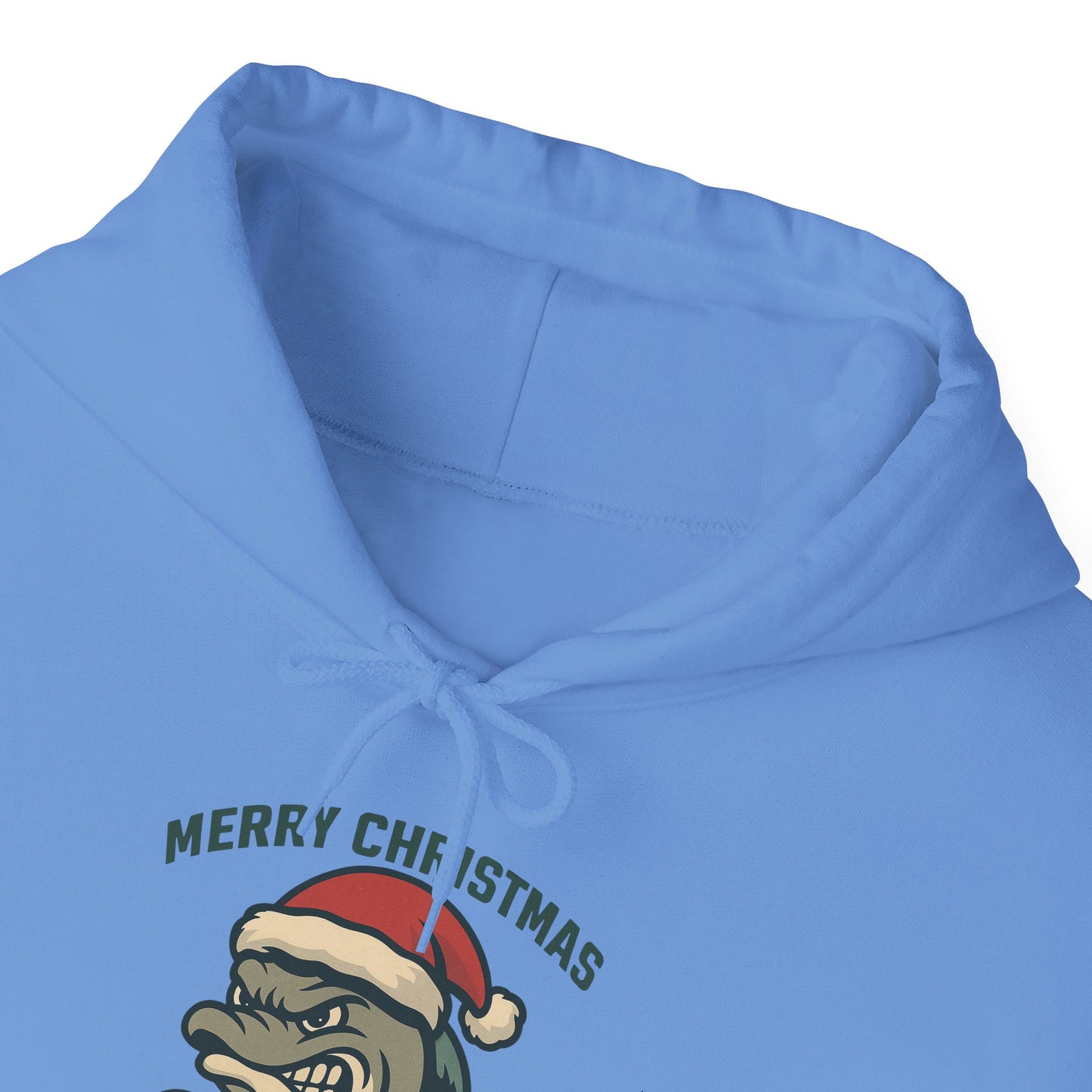 Merry Christmas Dolphin Hoodie - Gildan