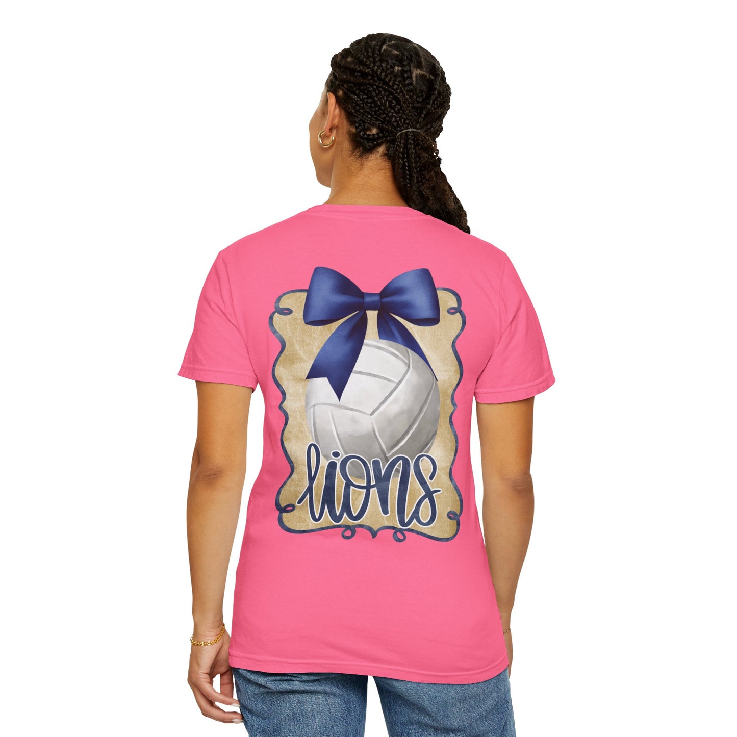 Foley Lions Coquette Volleyball 2 Sided - Comfort Colors
